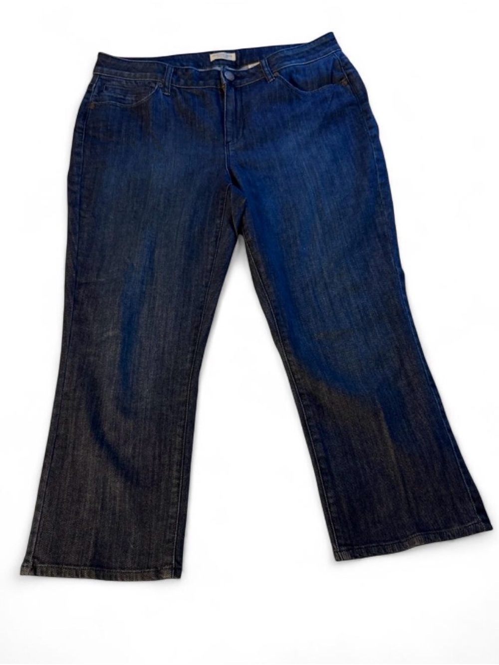 Coldwater Creek Women's Dark Blue capri Jeans